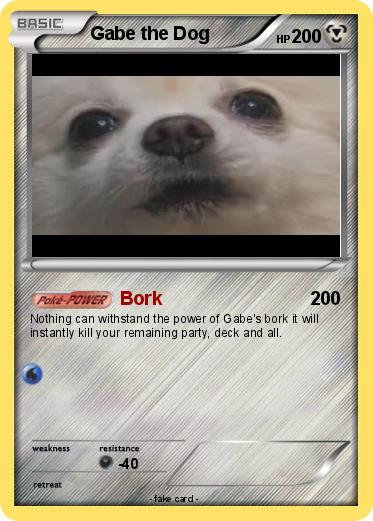Pokemon Gabe the Dog