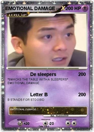 Pokemon EMOTIONAL DAMAGE