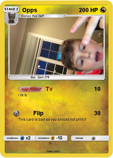 Pokemon Opps