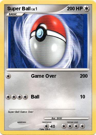 Pokemon Super Ball