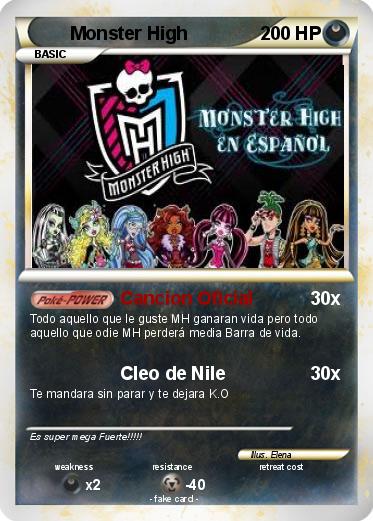 Pokemon Monster High