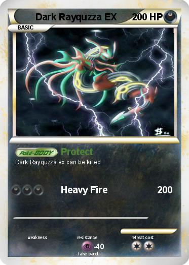 Pokemon Dark Rayquzza EX