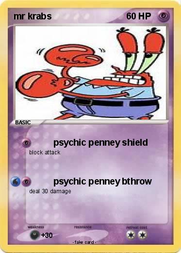 Pokemon mr krabs