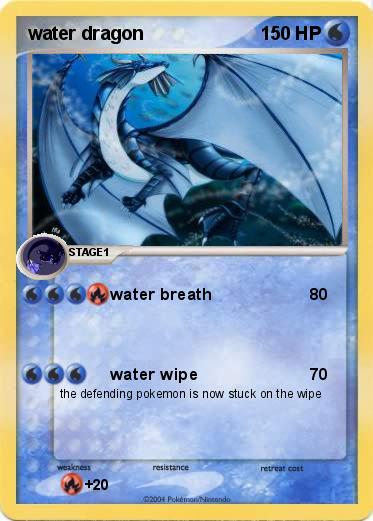 Pokemon water dragon