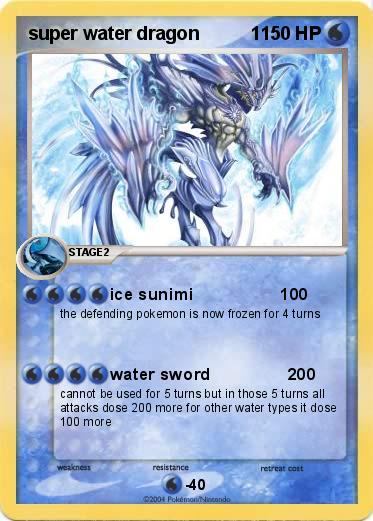 Pokemon super water dragon          1