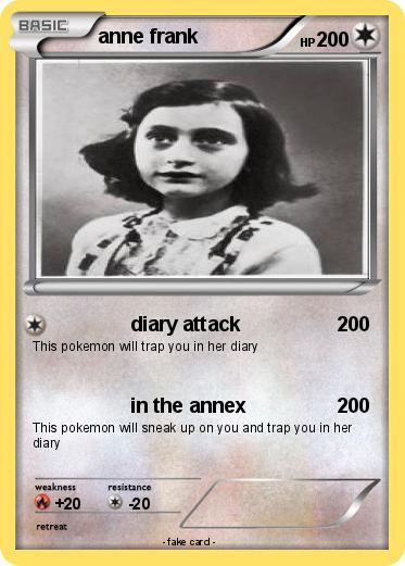 Pokemon anne frank