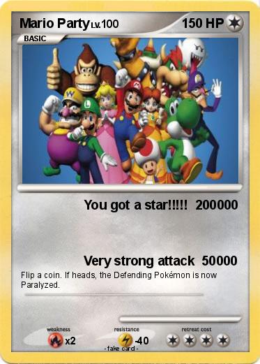 Pokemon Mario Party