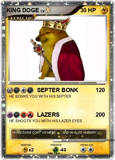 Pokemon KING DOGE