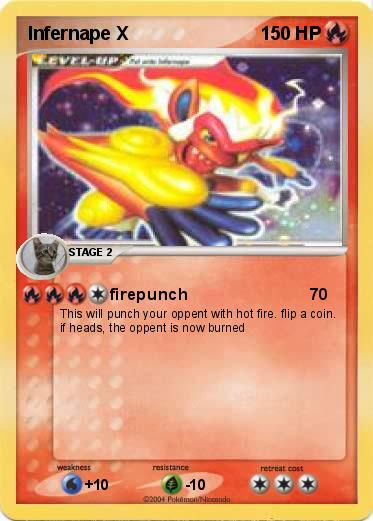 Pokemon Infernape X