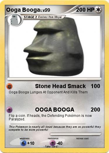 Pokemon Ooga Booga