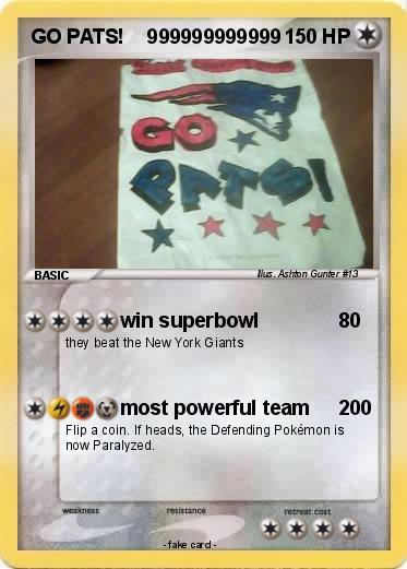 Pokemon GO PATS!    999999999999