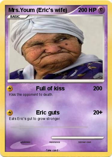 Pokemon Mrs.Youm (Eric's wife)