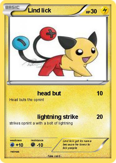 Pokemon Lind lick