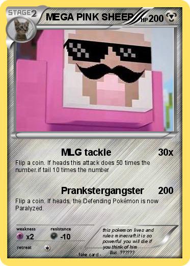 Pokemon MEGA PINK SHEEP