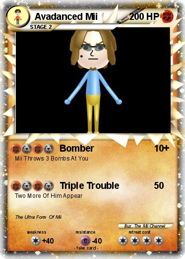 Pokemon Avadanced Mii