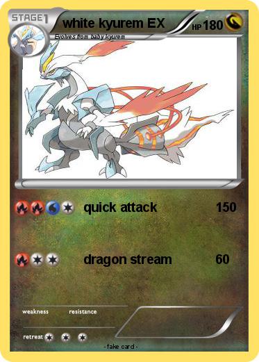 Pokemon white kyurem EX