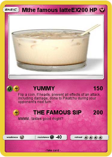 Pokemon Mthe famous latteEX