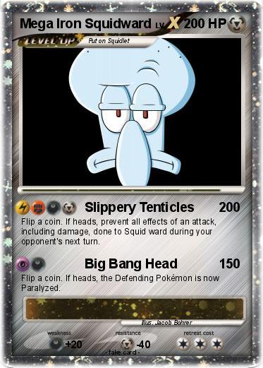 Pokemon Mega Iron Squidward