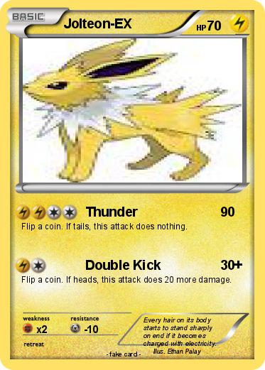Pokemon Jolteon-EX