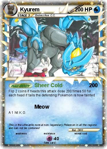 Pokemon Kyurem