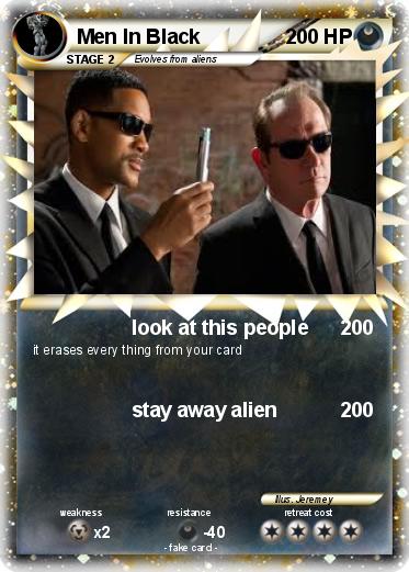 Pokemon Men In Black
