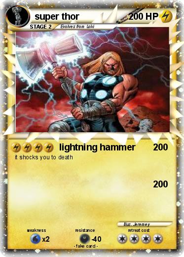 Pokemon super thor