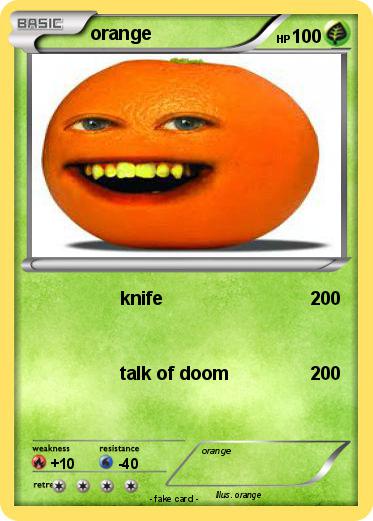Pokemon orange