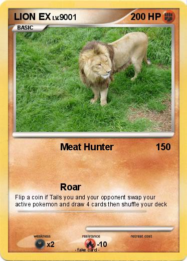 Pokemon LION EX