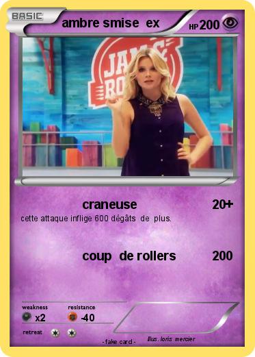 Pokemon ambre smise  ex