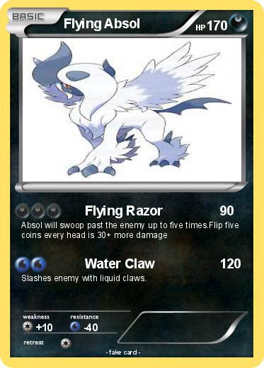 Pokemon Flying Absol