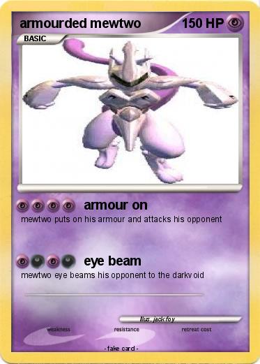 Pokemon armourded mewtwo