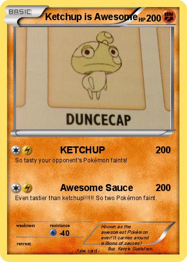 Pokemon Ketchup is Awesome