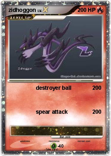 Pokemon zidhoggon