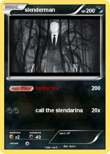 Pokemon slenderman