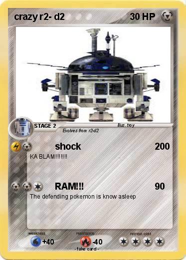 Pokemon crazy r2- d2
