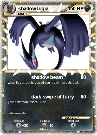 Pokemon shadow lugia