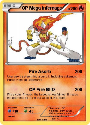 Pokemon OP Mega Infernape