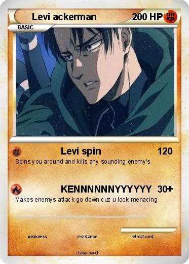 Pokemon Levi ackerman