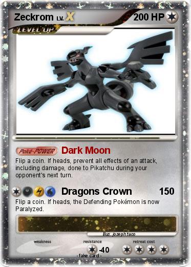 Pokemon Zeckrom
