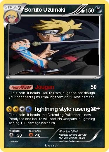 Pokemon Boruto Uzumaki