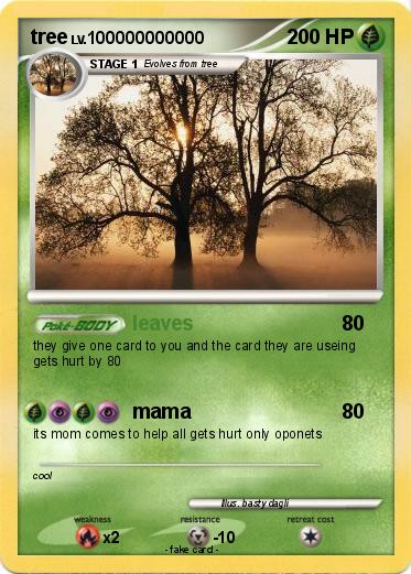 Pokemon tree