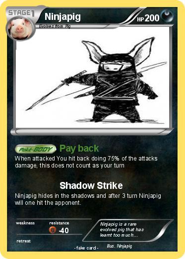 Pokemon Ninjapig