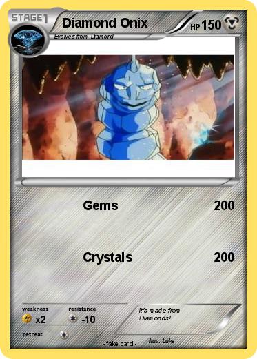 Pokemon Diamond Onix