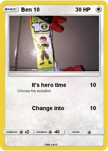 Pokemon Ben 10