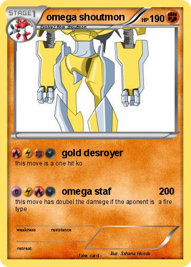 Pokemon omega shoutmon