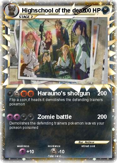 Pokemon Highschool of the dead