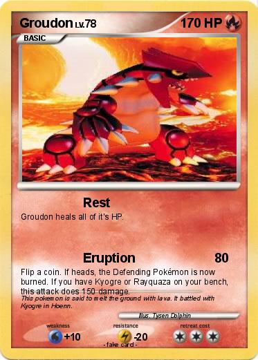 Pokemon Groudon