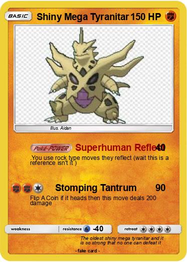 Pokemon Shiny Mega Tyranitar