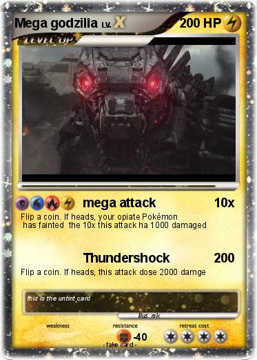 Pokemon Mega godzilla