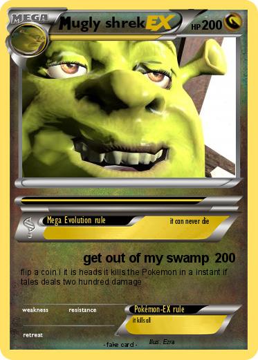 Pokemon ugly shrek